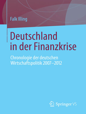 cover image of Deutschland in der Finanzkrise